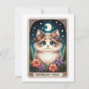 Cute Cat Note Card