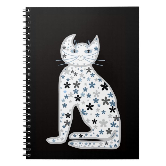 cute cat notebook (Front)