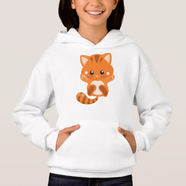 Cute Cat, Orange Cat, Little Cat, Kitty, Kitten (Front)