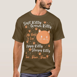 Cute Cat Owner Kitten Cat Mum Cat Dad Lulla T-Shirt