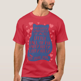 Cute Cat Owner Kitten Cat Mum Cat Dad Lulla    T-Shirt