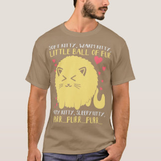 Cute Cat Owner Kitten Cat Mum Cat Dad Lullaby Song T-Shirt