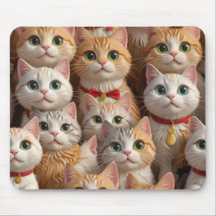 cute cat pads mouse pad