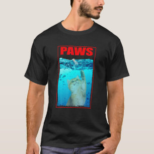 Cute Cat Parody Op Paws Cat And Mouse Op PAWS T-Shirt