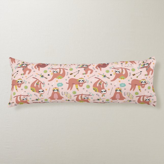 Cute Cat pattern Body Pillow (Front)