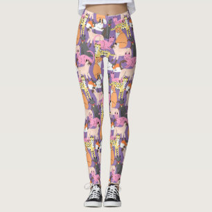 Cute Cat Pattern Leggings