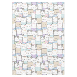 Cute Cat Pattern Tablecloth