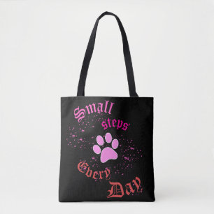 Cute Cat Paw Tote   Small Steps Every Day
