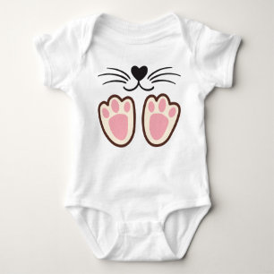 Cute cat paws baby bodysuit