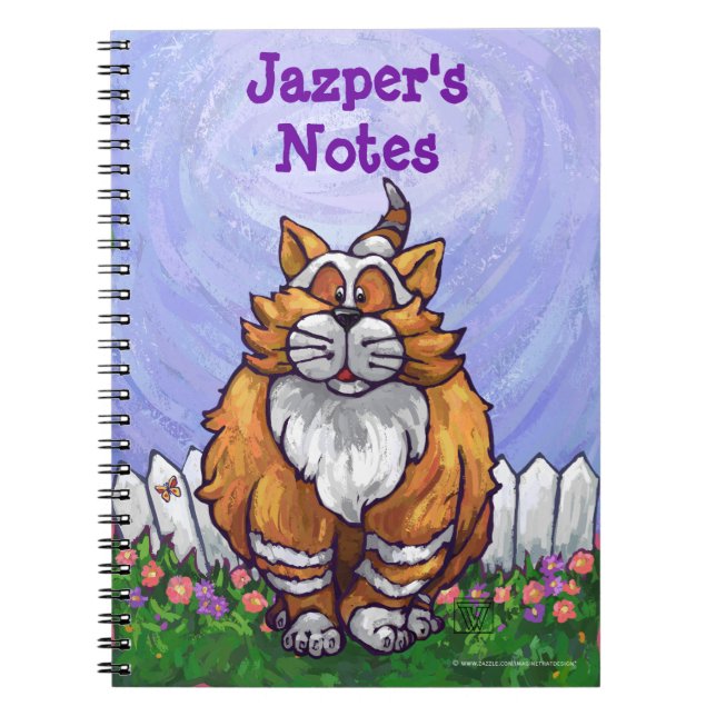 Cute Cat Personal Notebook (Front)