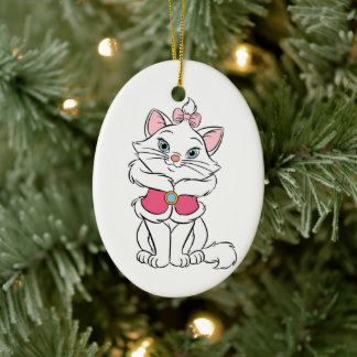 Cute Cat Pet Ceramic Tree Decoration