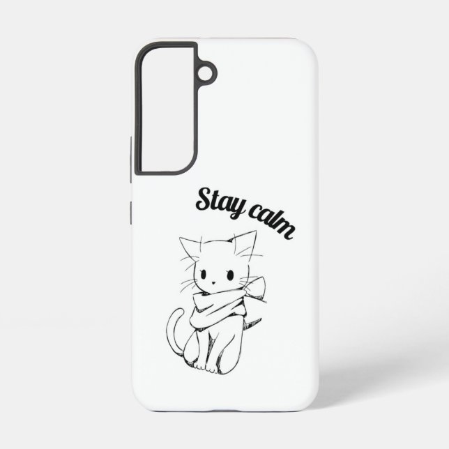 Cute cat phone cover (Back)