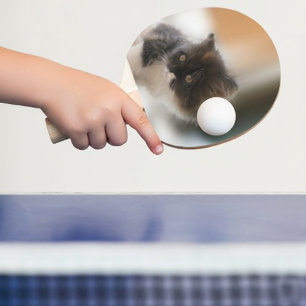 Cute Cat Ping Pong Paddle
