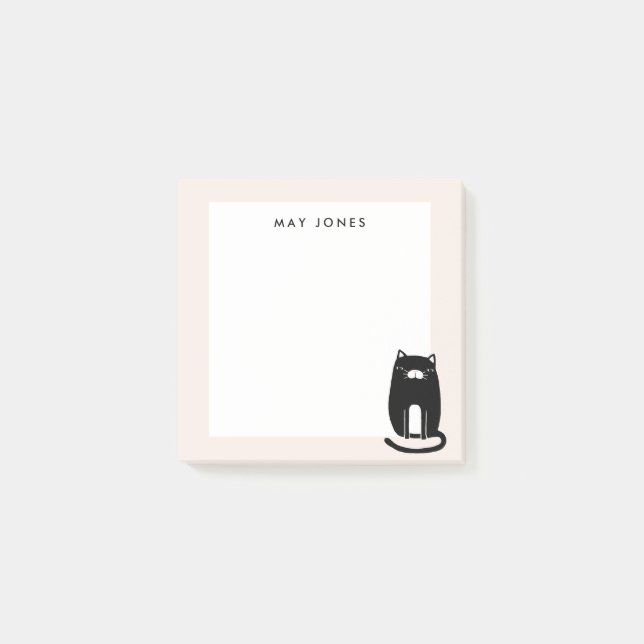 Cute Cat  Post-it Notes (Front)