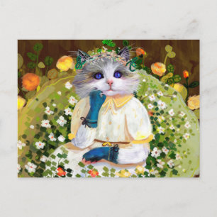 Cute Cat Postcard