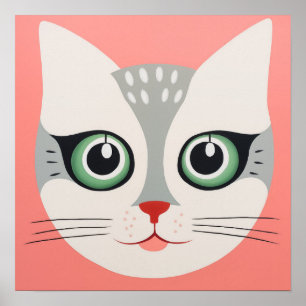 Cute Cat Poster