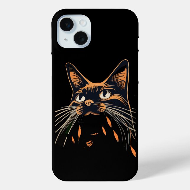 Cute Cat Sightings Funny Cat Lover Humour Jokes Case-Mate iPhone Case (Back)