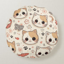 Cute Cat simple pet kitten Pattern Party