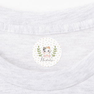 Cute Cat Soft Gender Neutral Dotted Child Baby