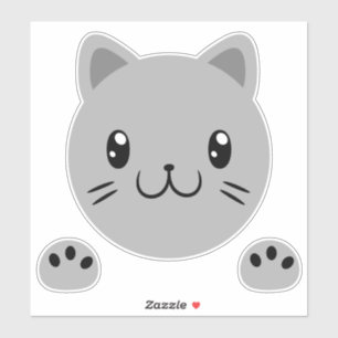 Cute Cat Sticker