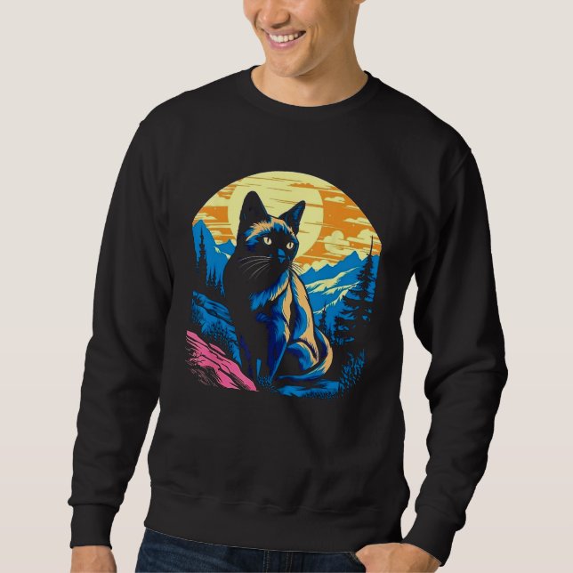 Cute Cat Sweatshirt (Front)