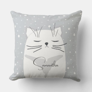 Cute cat, symbol of 2023.  cushion