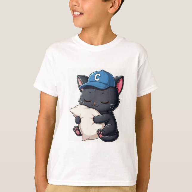 Cute Cat T-Shirt (Front)