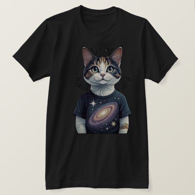 Cute Cat T-Shirt (Design Front)