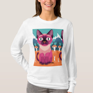 Cute Cat T-Shirt - Feline Fun Design