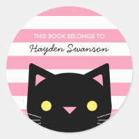 Cute Cat | This Book Belongs To