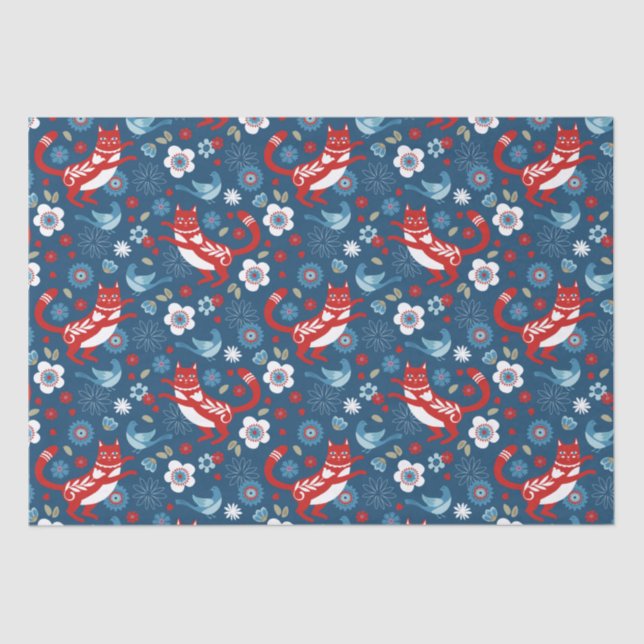 Cute Cat Tissue Paper (Front)