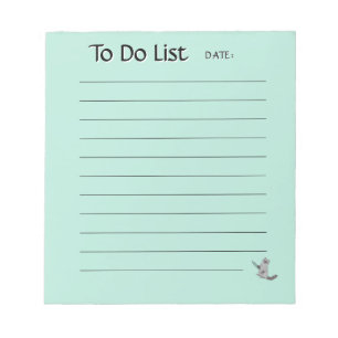Cute Cat To-Do List Notepad