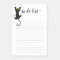 Cute cat to do list Post-it® Notes