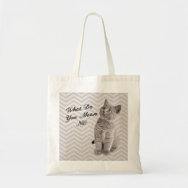 Cute Cat Tote Bag (Front)