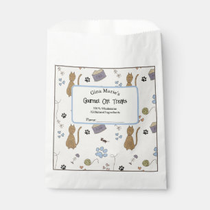 Cute Cat Treats  Favour Bag