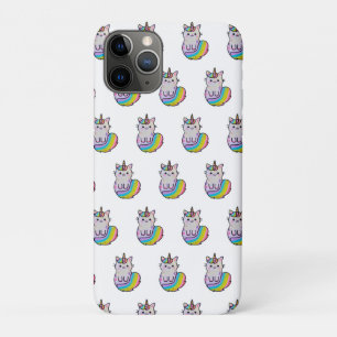 Cute cat unicorn rainbow Case-Mate iPhone case