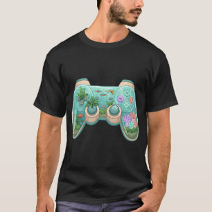 Cute cat with fish T-Shirt