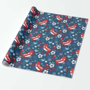 Cute Cat  Wrapping Paper