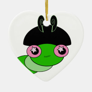 Cute Caterpillar Ceramic Tree Decoration