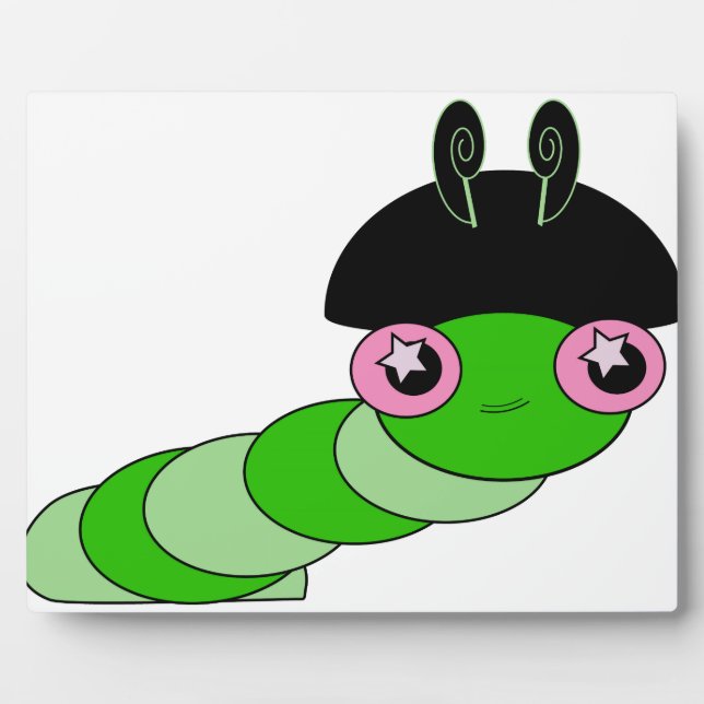 Cute Caterpillar Plaque (Front)