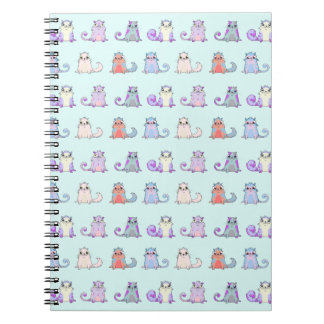 Cute cats are cryptokitties pattern 1 notebook