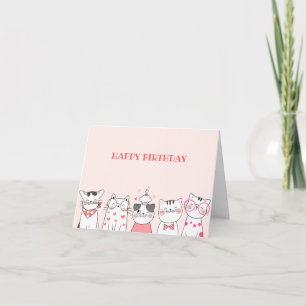 Cute cats  card