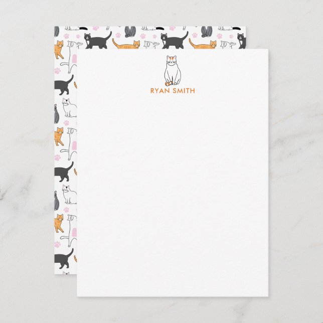 Cute Cats Card (Front/Back)