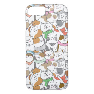Cute Cats Case-Mate iPhone Case