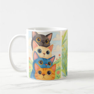 Cute Cats | Cat Dad Mug | Cat Mum Mug | Cat Cups