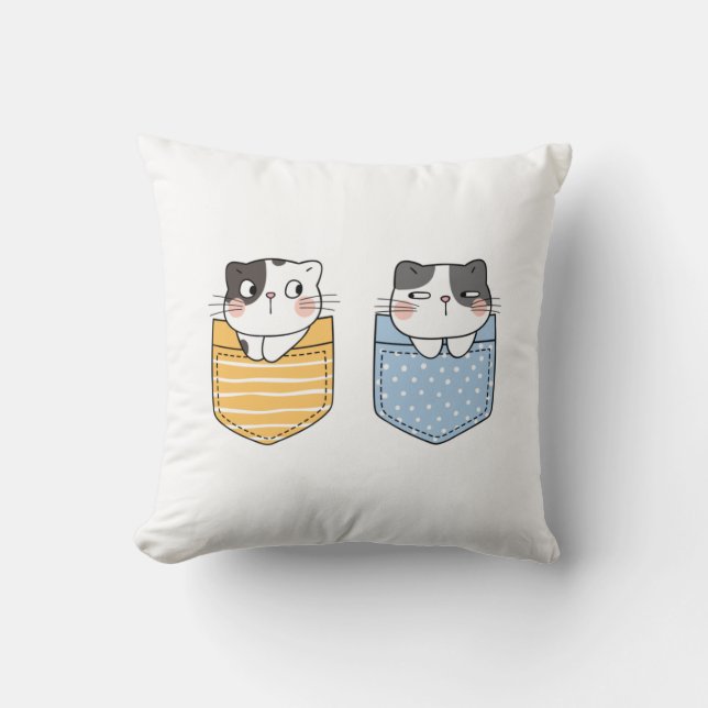 Cute Cats Cushion (Front)
