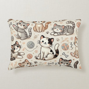 Cute Cats Decorative Cushion