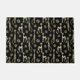 Cute cats doormat