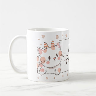 cute cats friends coffee mug