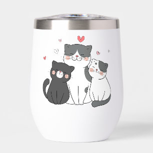 cute cats group   cat lover design   buy now 